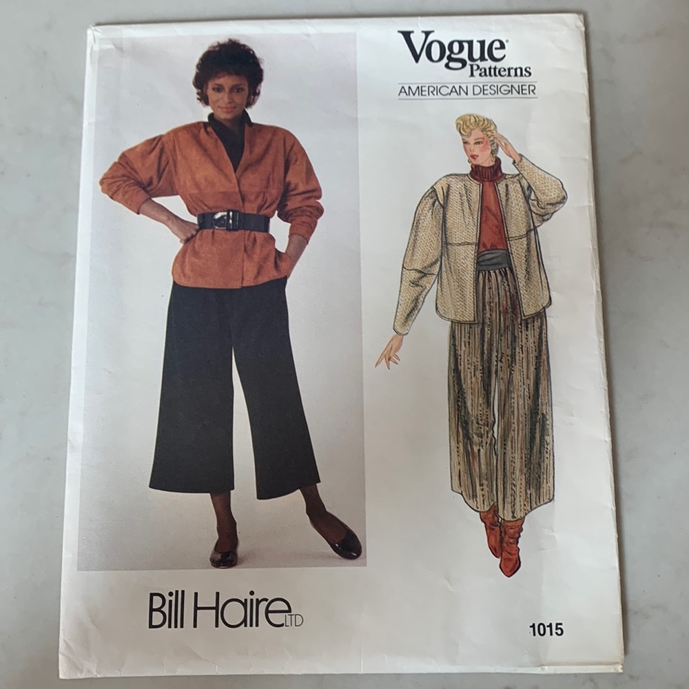 Vintage 80’s Bill Haire Outfit Pattern